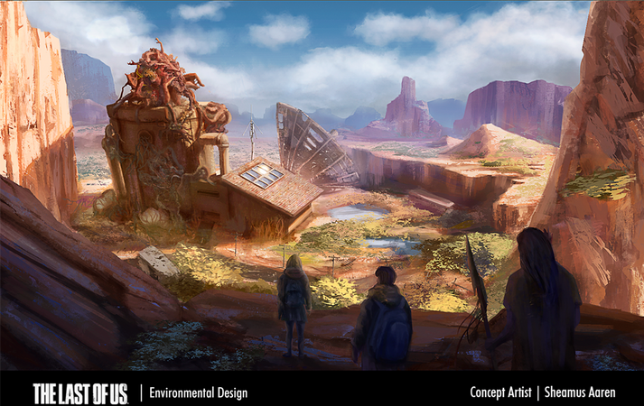 The last of us native DLC environment design
