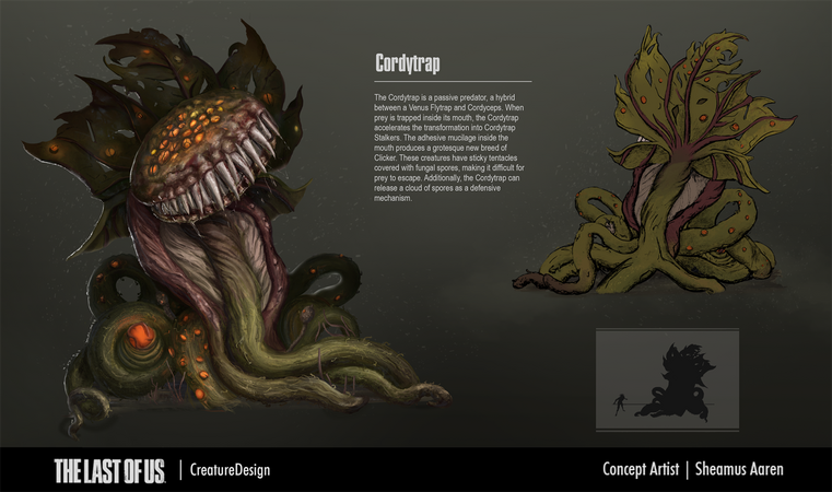 The last of us native DLC creature design