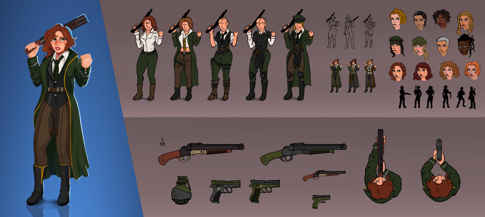 The last of us native DLC costume design iterations The last of us native DLC costume design iterations
